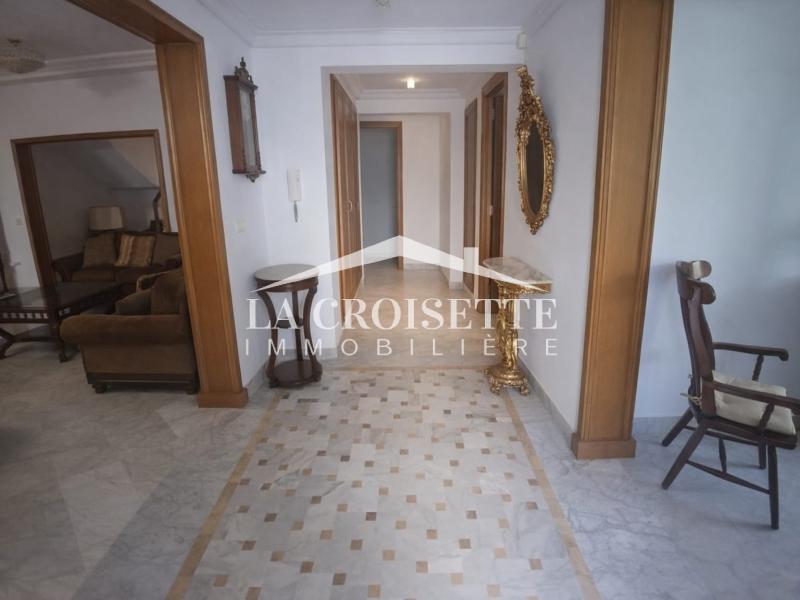 Duplex meublé S+4 avec jardin à Ain Zaghouan Nord